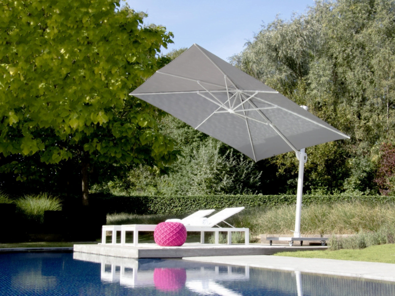 designerskie parasole do ogrodu